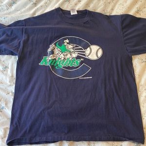 Vintage Charlotte Knights MiLB baseball shirt Xl by Swingster